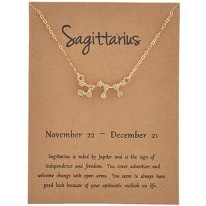 SAGITTARIUS constellation necklace 🌌